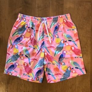Parrot Chubbies Swim Trunks